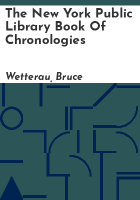 The_New_York_Public_Library_book_of_chronologies